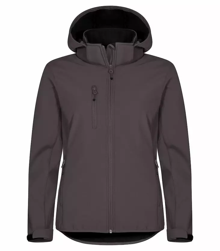 Clique Classic Softshell Hoody Lady, Dark grey - Clique Vaatteet - 0200917-945 - 1