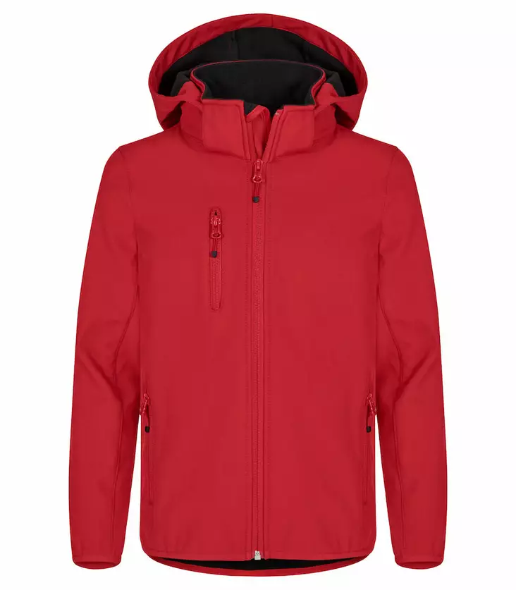 Clique Classic Softshell Jacket Junior, Red - Clique Vaatteet - 0200909-35 - 1