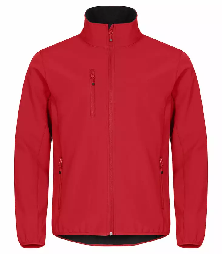Clique Classic Softshell Jacket, Red - Clique Vaatteet - 0200910-35 - 1