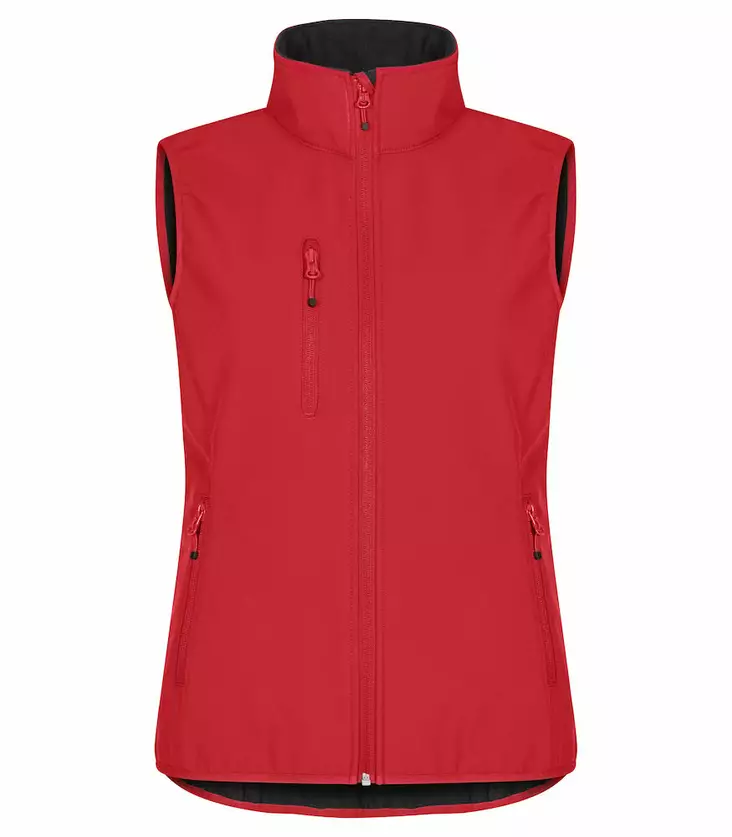 Clique Classic Softshell Vest Lady, Red - Clique Vaatteet - 0200916-35 - 1