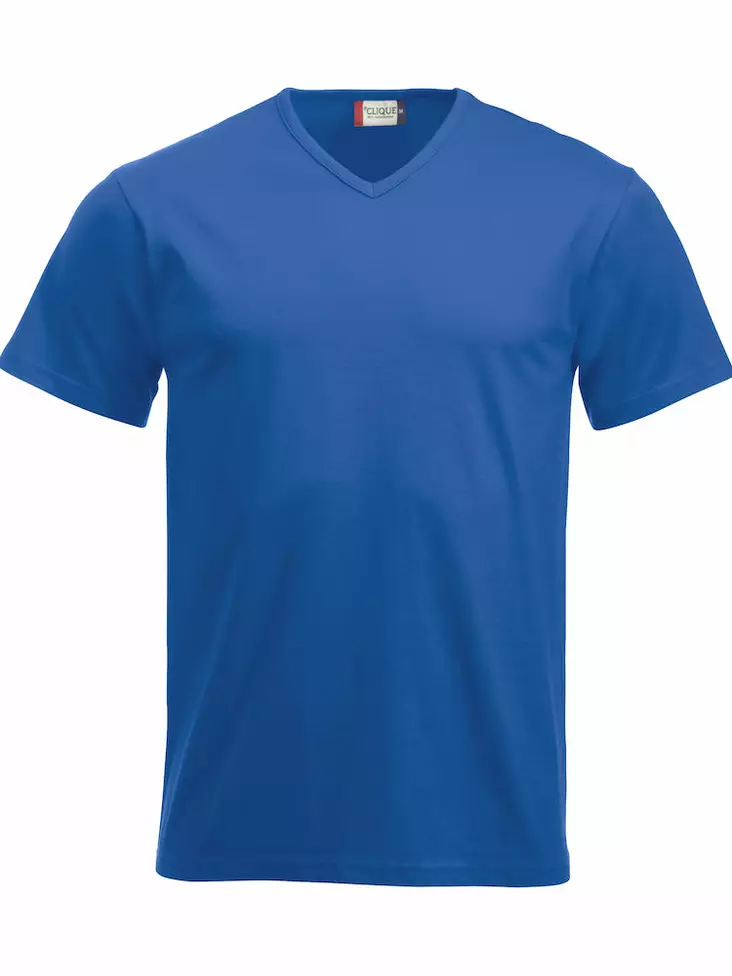 Clique Fashion-T V-neck, Keskisininen - Clique Vaatteet - 029331-55 - 1