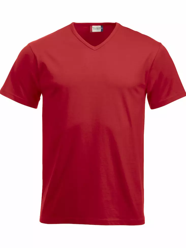 Clique Fashion-T V-neck, Punainen - Clique Vaatteet - 029331-35 - 1