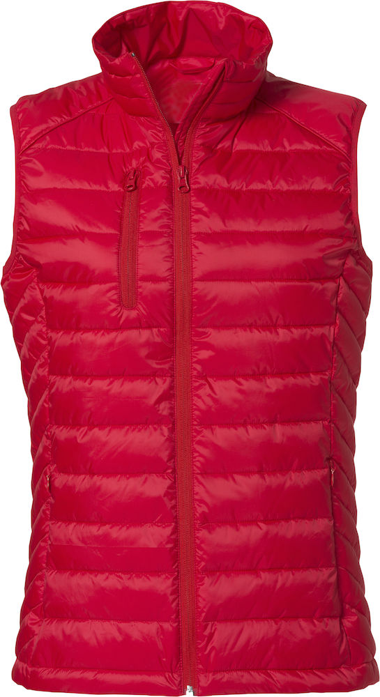 Clique Hudson Vest Ladies, punainen - Clique Vaatteet - 020975-35 - 1