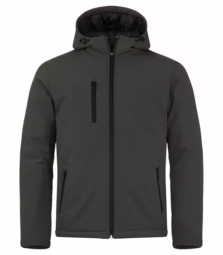 Clique Padded Hoody Softshell, Dark Grey - Clique Vaatteet - 020952-945 - 1