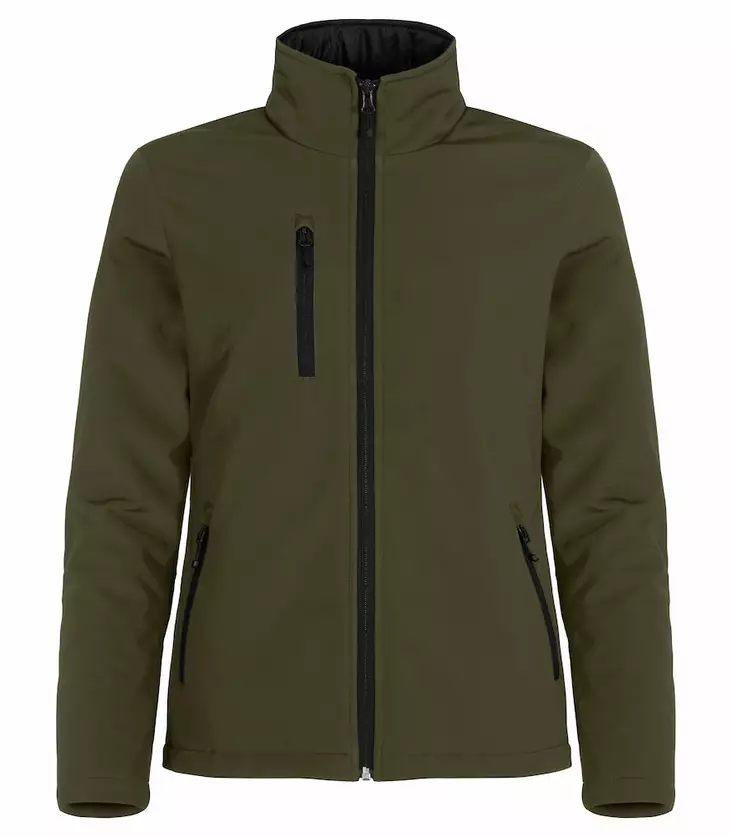 Clique Padded Softshell Lady, Fog green - Clique Vaatteet - 0200957-75 - 1
