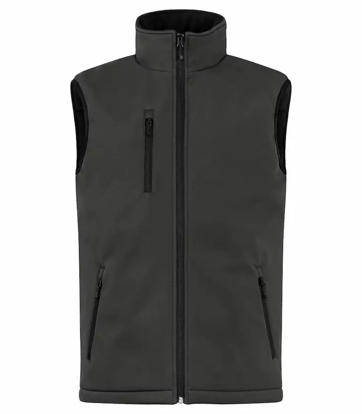 Clique Padded Softshell Vest, Tummanharmaa - Clique Vaatteet - 020958-945 - 1