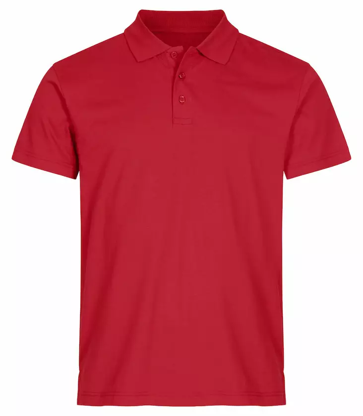 Clique Single Jersey Polo, Punainen - Clique Vaatteet - 028280-35 - 1