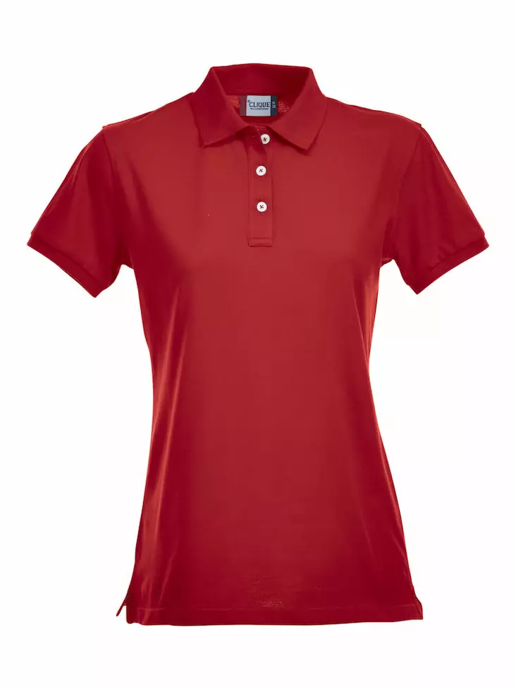 Clique Stretch Premium Polo Ladies, punainen - Clique Vaatteet - 028241-35 - 1