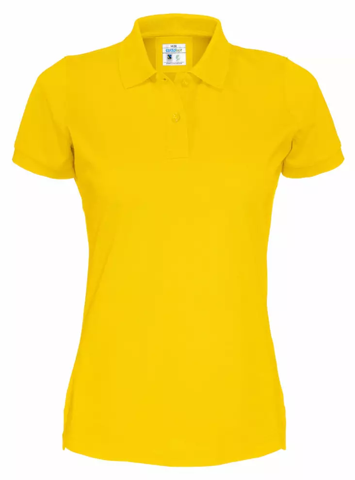Cottover Pique Lady, Keltainen - Kaikki Profiilivaatemerkit - 141005-255 - 1