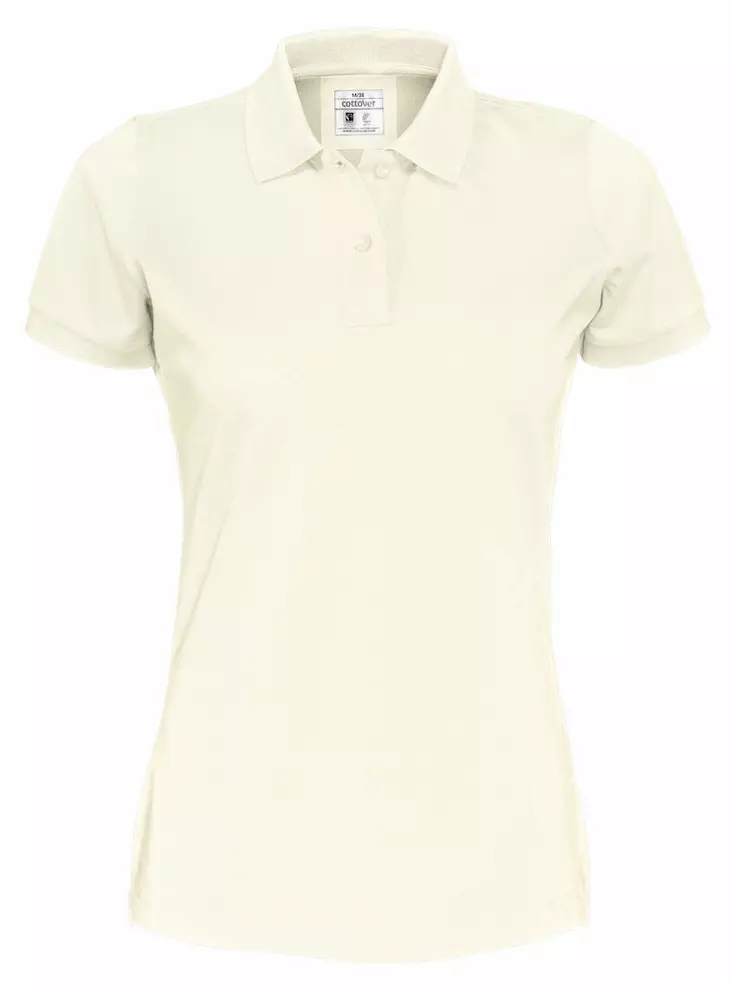 Cottover Pique Lady, L.valkoinen - Kaikki Profiilivaatemerkit - 141005-105 - 1