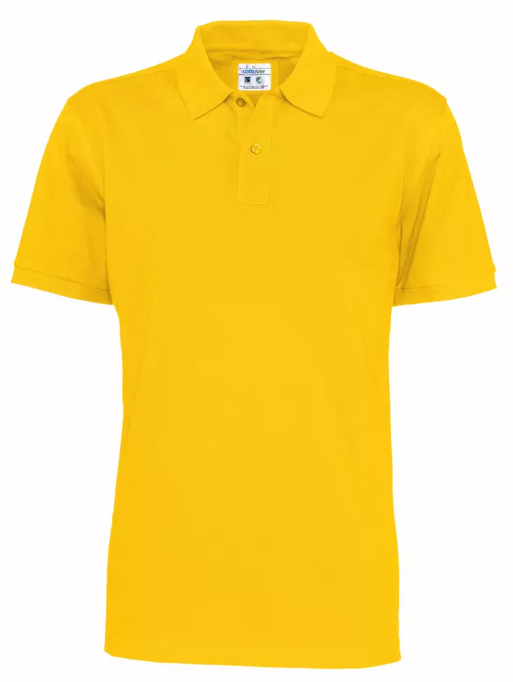 Cottover Pique Man, Keltainen - Kaikki Profiilivaatemerkit - 141006-255 - 1