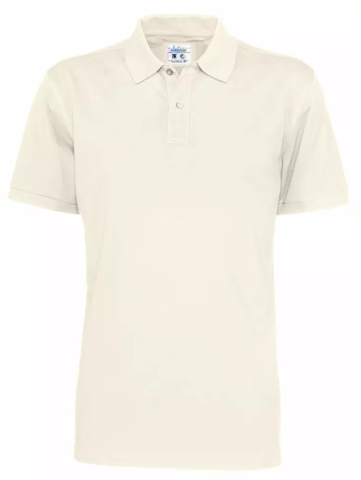 Cottover Pique Man, L.valkoinen - Kaikki Profiilivaatemerkit - 141006-105 - 1