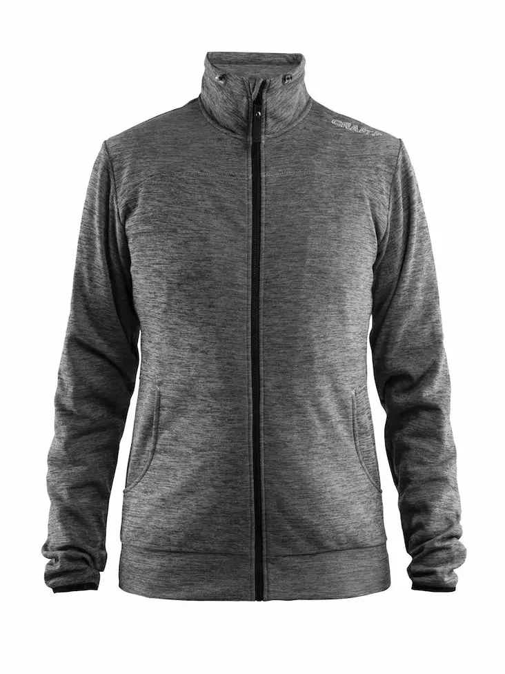 Craft Leisure Jacket W, Dk Grey Melange - Craft Vaatteet - 1901691-2975 - 1