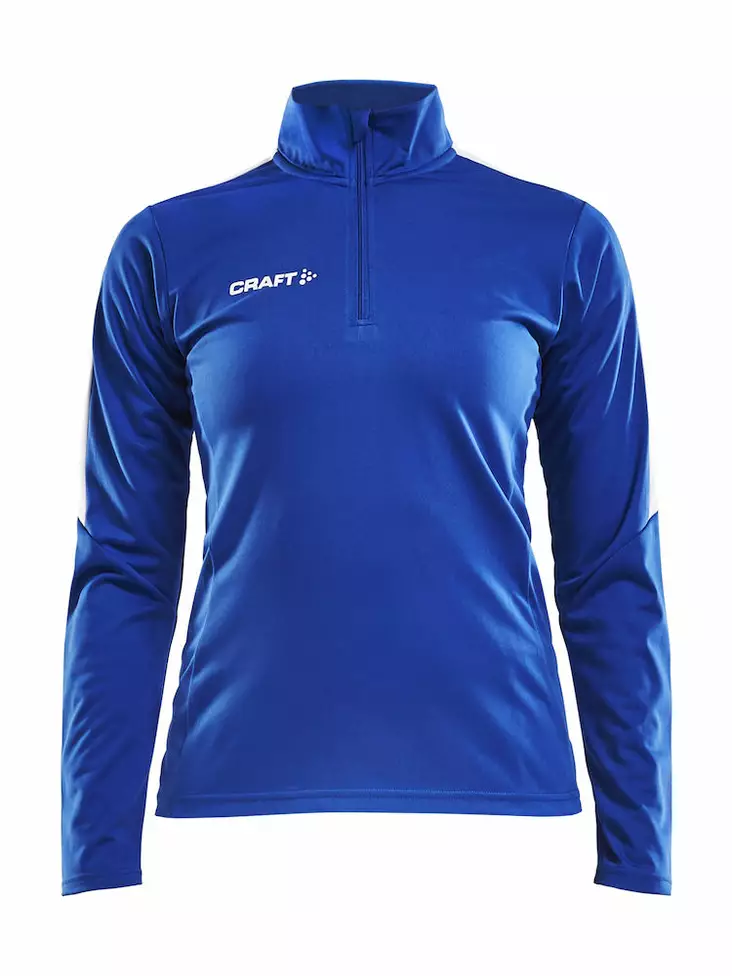 Craft PROGRESS Halfzip LS Tee WMN, ROYAL BLUE - Craft Vaatteet - 1905625-1345 - 1