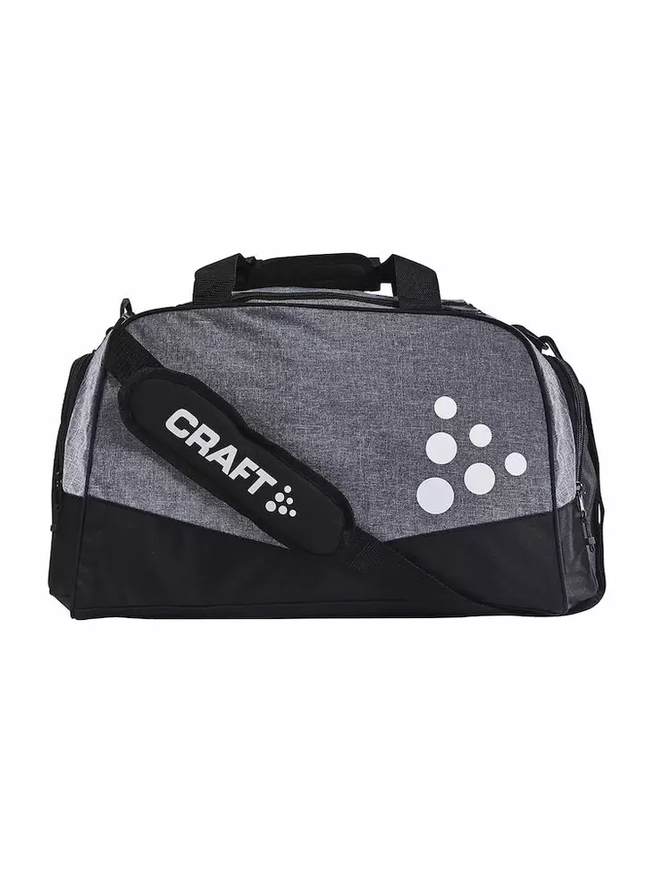 Craft SQUAD DUFFEL MEDIUM, DK GREY MÉL/BLACK - Craft Vaatteet - 1905594-1975 - 1