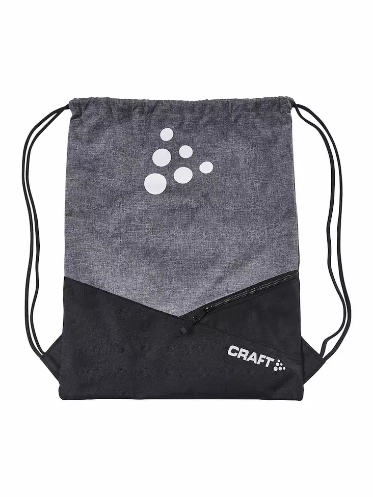 Craft SQUAD Gymbag, DK GREY MÉL/BLACK - Craft Vaatteet - 1905598-1975 - 1