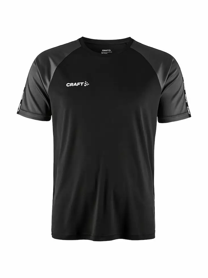 Craft Squad 2.0 Contrast Jersey M, Black/granit - Craft Vaatteet - 1912725-999985 - 1