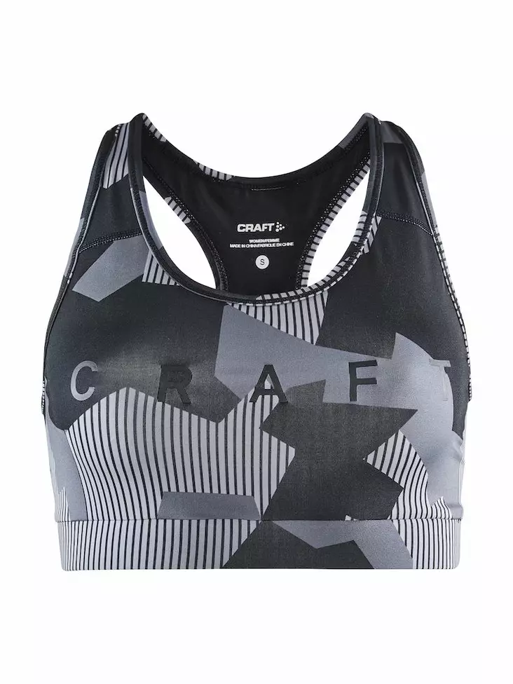 Craft Training Bra, BLACK-ASPHALT - Craft Vaatteet - 1907183-999995 - 1