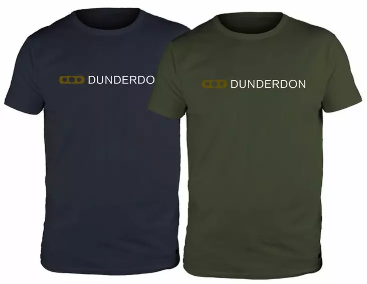 Dunderdon DW300435 T4 T-paita 2 kpl/pkt, Sininen+Vihreä - Työpaidat - DW300435 - 1