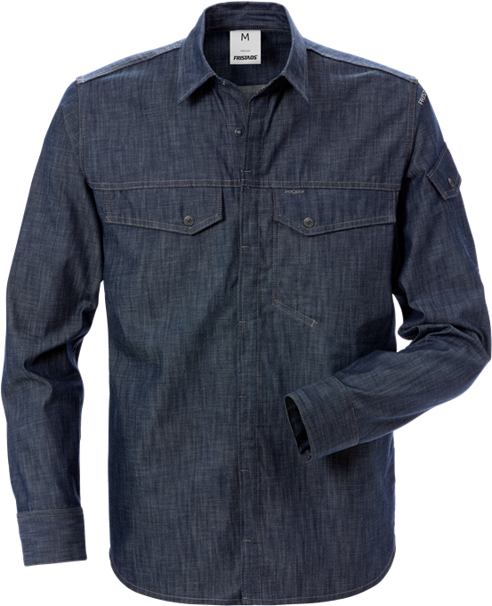 Fristads Denim paita 7003 DSH, Indigonsininen - Fristads Työpaidat - 124154-545 - 1