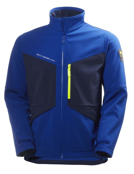 Helly Hansen Aker Softshell, T.Sininen - Helly Hansen Työtakit - 74051-555 - 1