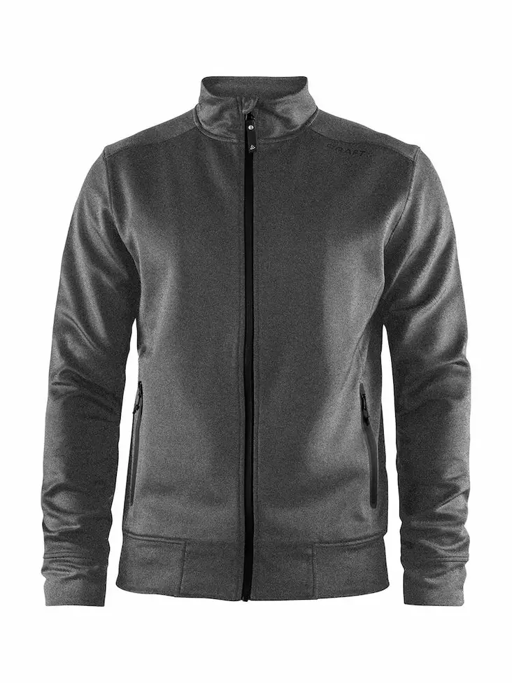 Noble Zip Jacket M, Dark Grey Melange/Black - Craft Vaatteet - 1904576-2975 - 1