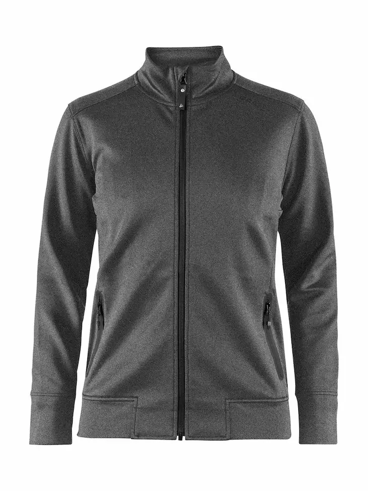 Noble Zip Jacket W, Dark Grey Melange/Black - Craft Vaatteet - 1904577-2975 - 1