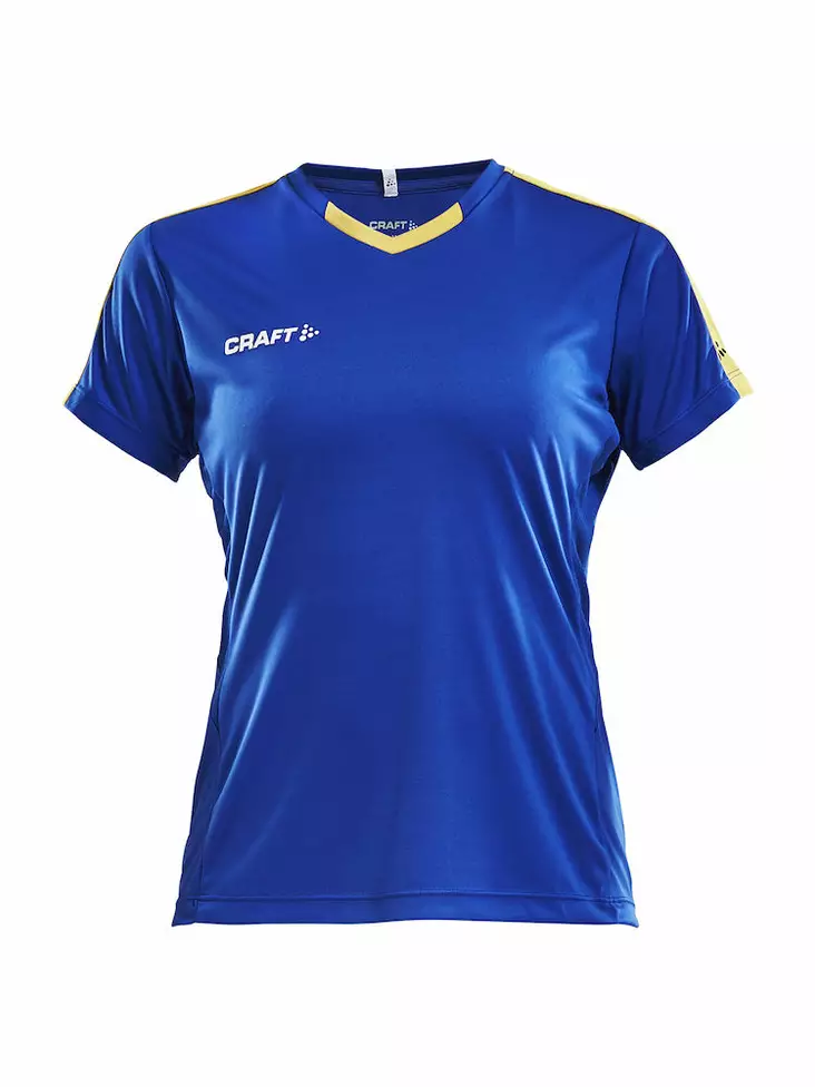 PROGRESS Jersey Contrast WMN, ROYAL/YELLOW - Craft Vaatteet - 1905567-2345 - 1