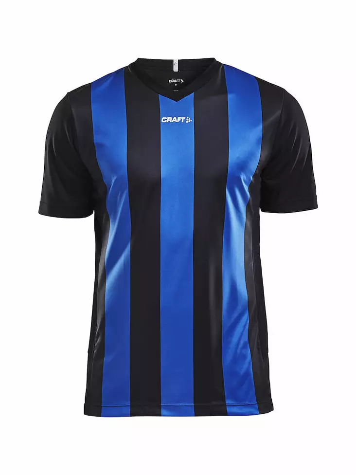 PROGRESS Jersey Stripe Men, BLACK/ROYAL BLUE - Craft Vaatteet - 1905562-9345 - 1