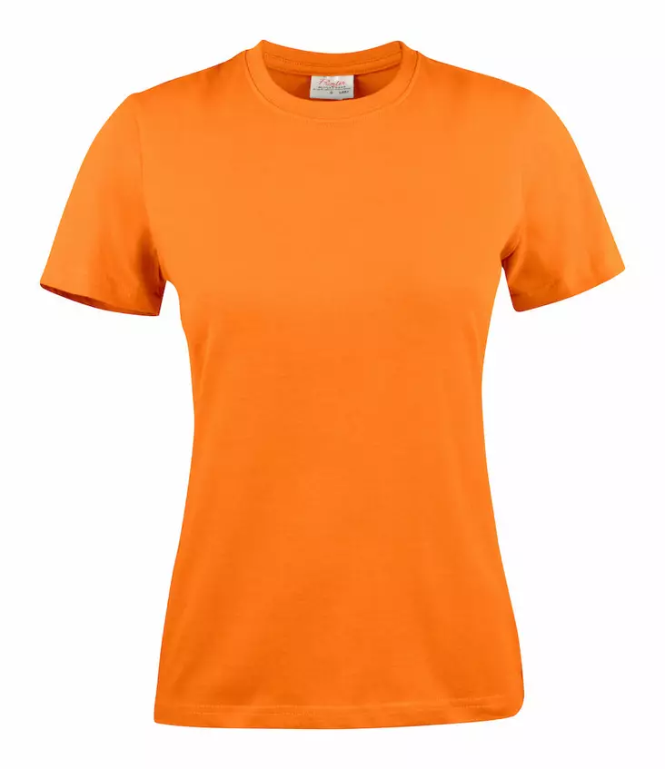 Printer Heavy T-shirt Lady, Kirkas oranssi - Kaikki Profiilivaatemerkit - 2264014-305 - 1