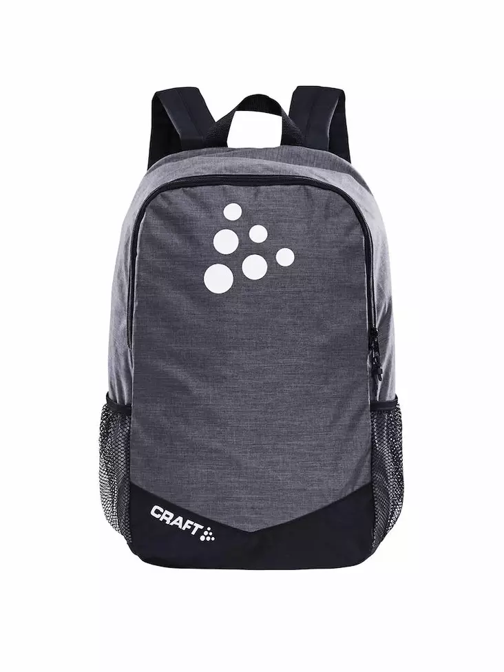 SQUAD Practise Backpack, DK GREY MEL / BLACK - Craft Vaatteet - 1905597-1975 - 1