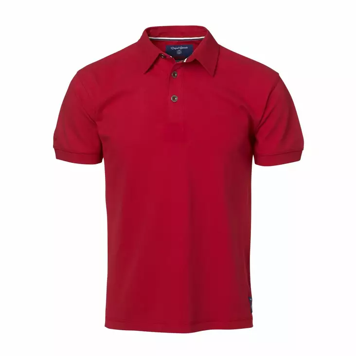 SW 320 Cricket Ms polo, red - South West Vaatteet - 320-65 - 1
