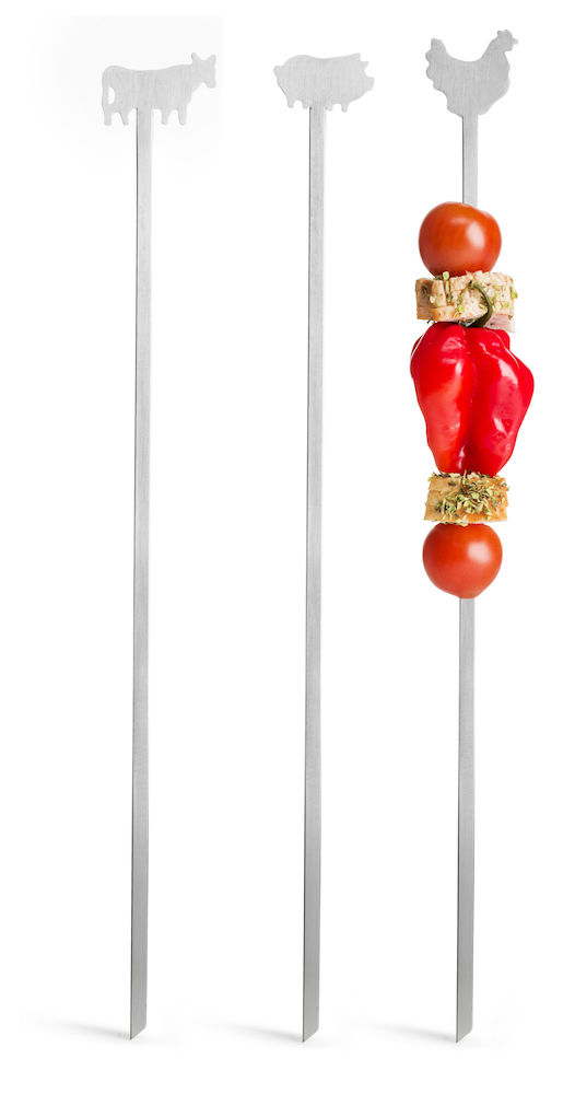 Sagaform BBQ lihavarras, 3 kpl - Koti ja Keittiö - 5017805 - 1