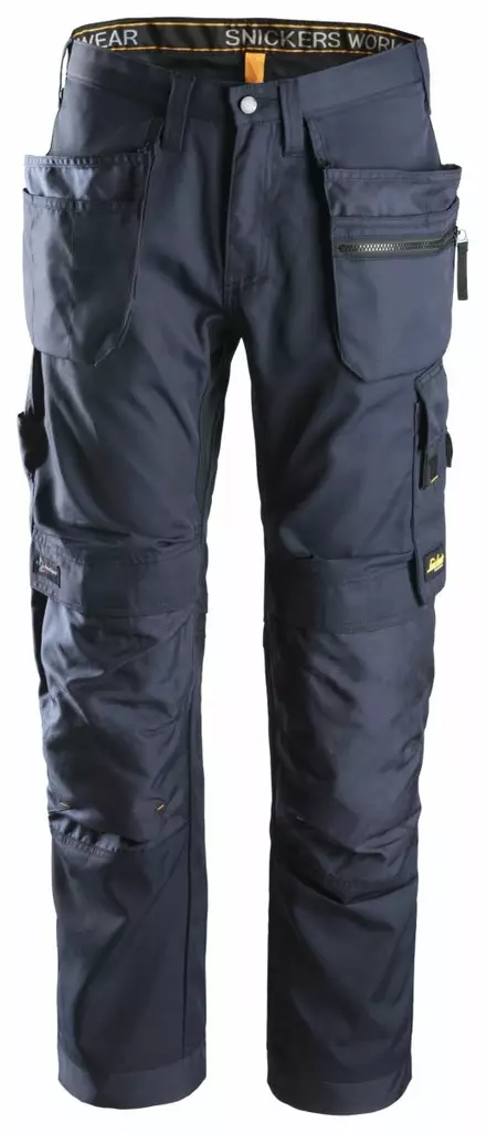 Snickers 6200 AllroundWork+, työhousut riipputaskuilla, 9595 Navy - Snickers Työhousut - 62009595 - 1