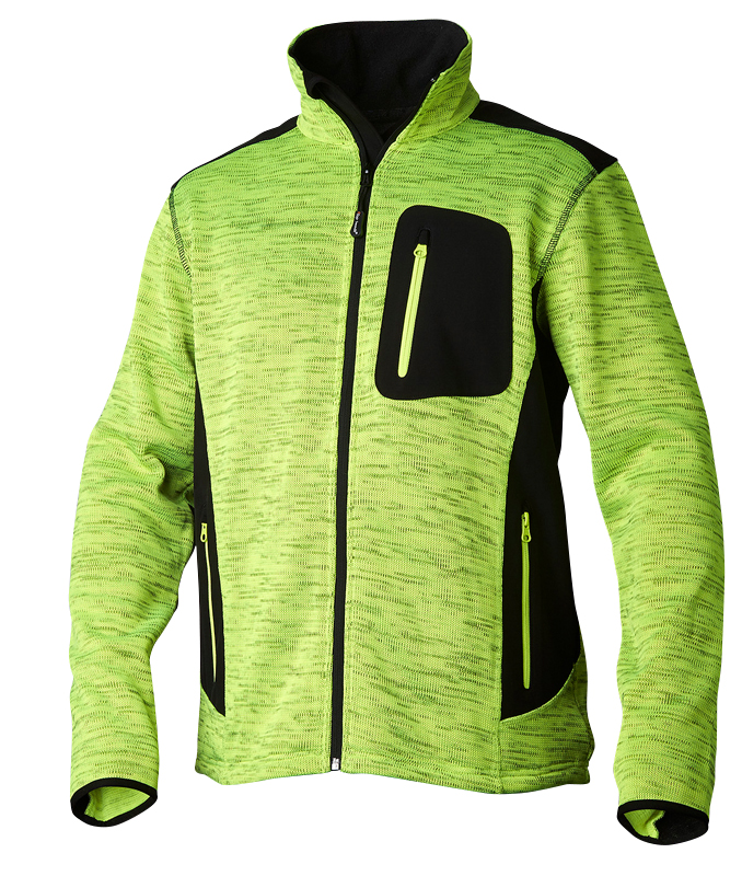 Top Swede 123 Fleecetakki, Lime - Työtakit - TS-123-15 - 1