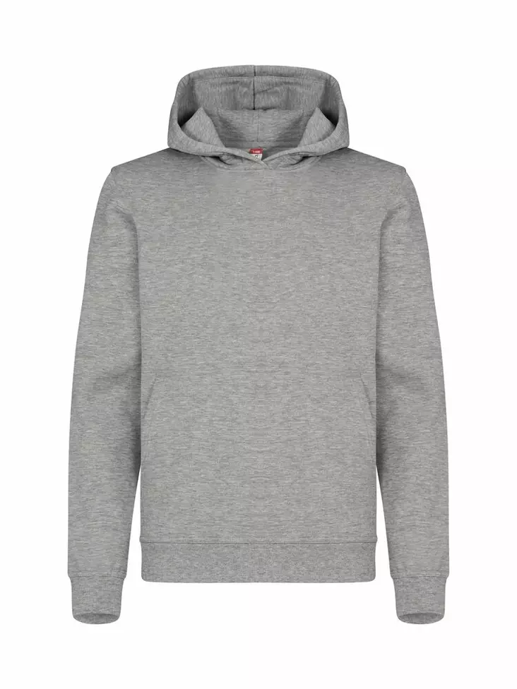 Clique Miami Hoody Junior, Meleerattu harmaa - Clique Vaatteet - 0201021-95 - 1