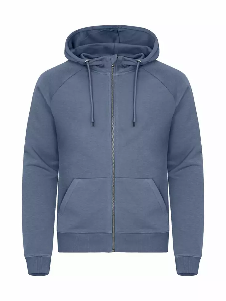Clique Miami PRO Hoody Full Zip, Steel blue - Clique Vaatteet - 0201054-595 - 1