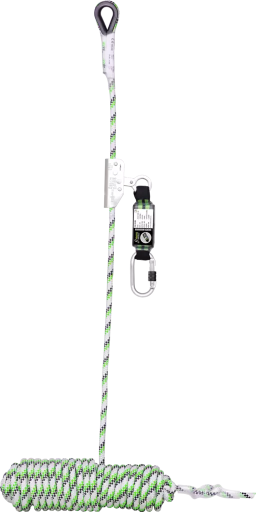 Kratos NIRO, Fall Arrester on kernmantle rope 15 m with energy absorber - Kratos putoamissuojaimet - FA2010215 - 1