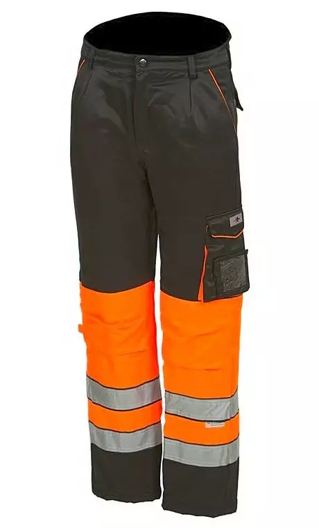 Priha 4055 HV Talvihousut, Oranssi/Musta - Huomiohousut - PR-4055 - 1