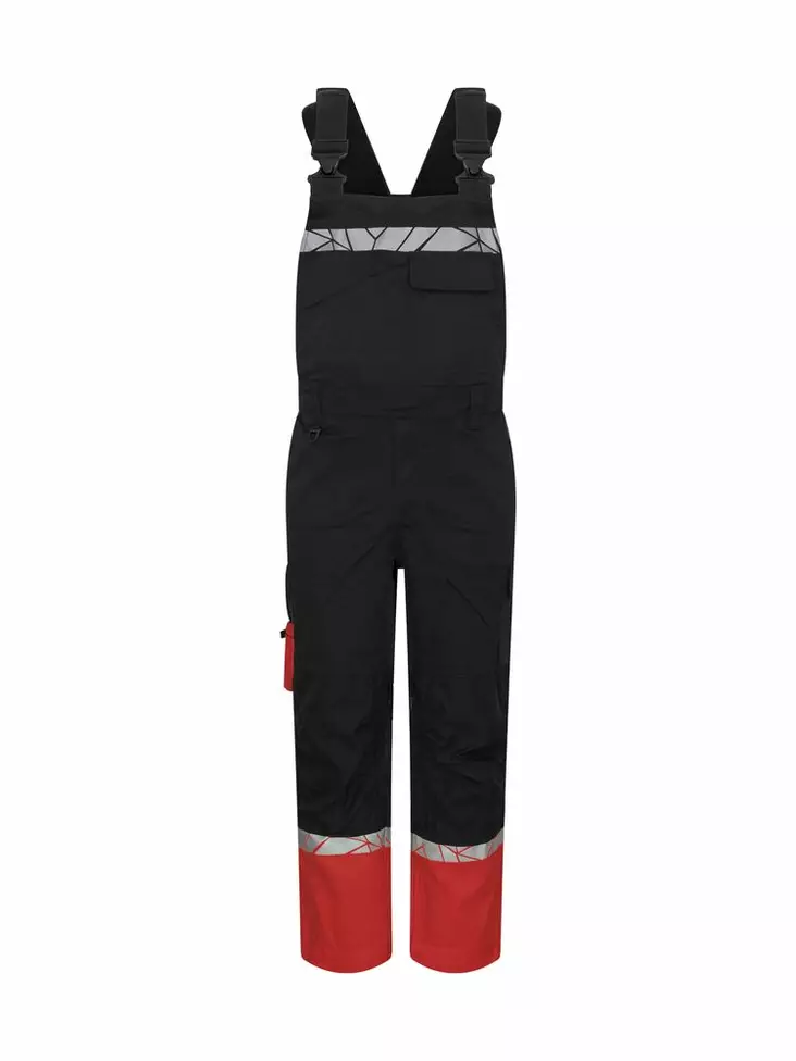 ProJob 7600 Avohaalari, Black/Red - Projob Työavosuojat - 647600-9935 - 1