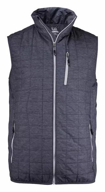 C&B Rainier Vest Men's, Meleerattu antrasiitti sininen - Cutter & Buck Vaatteet - 351408-586 - 1