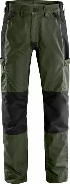 Fristads Service stretch housut 2540 LWR, Maastonvihreä/Musta - Fristads Työhousut - 130804-796 - 1