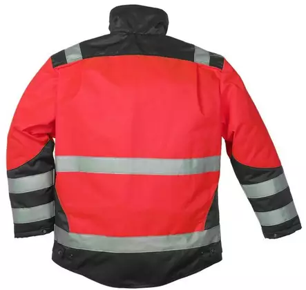 Leijona Takki HiVis 1.0, Punainen/Musta - OUTLET Työvaatteet - 116833-396 - 2