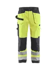 Blåkläder Highvis Riipputaskuhousut Hivis Yellow/Grey - Blåkläder Huomiotyövaatteet - 153318603396 - 1