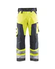 Blåkläder Highvis housut Hivis Yellow/Grey - Blåkläder Huomiotyövaatteet - 156618113396 - 1