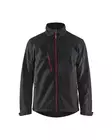 Blåkläder Softshelltakki Musta/Punainen - Blåkläder Työvaatteet - 495025169956 - 1