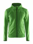 Craft Leisure Full Zip Hood M, Craft Green - Craft Vaatteet - 1901692-2606 - 1