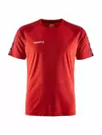 Craft Squad 2.0 Contrast Jersey M, Red/express - Craft Vaatteet - 1912725-430476 - 1