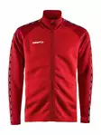 Craft Squad 2.0 Full Zip M, Red/express - Craft Vaatteet - 1912728-430476 - 1