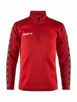 Craft Squad 2.0 Half Zip Jr, Red/express - Craft Vaatteet - 1912733-430476 - 1